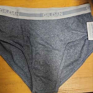 Gildan Men's Dark Gray Briefs